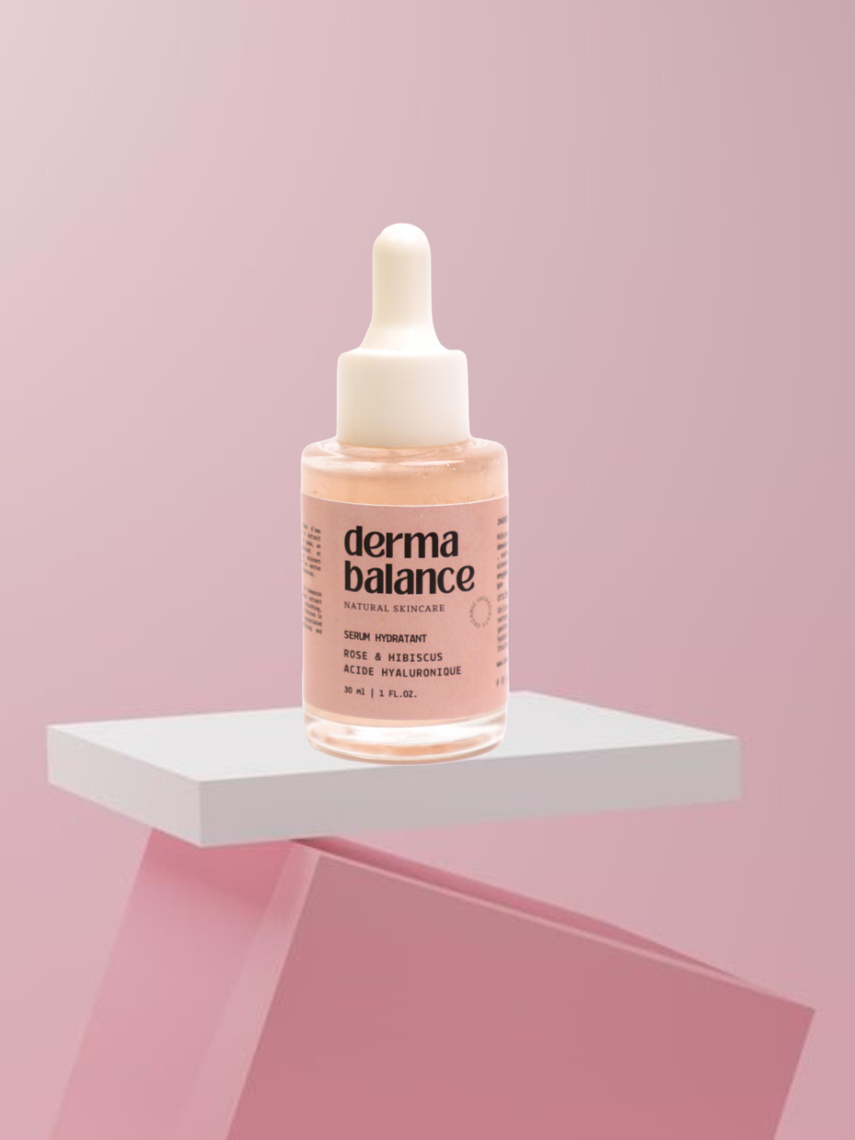 Sérum Hydratant Rose, Hibiscus et Acide Hyaluronique