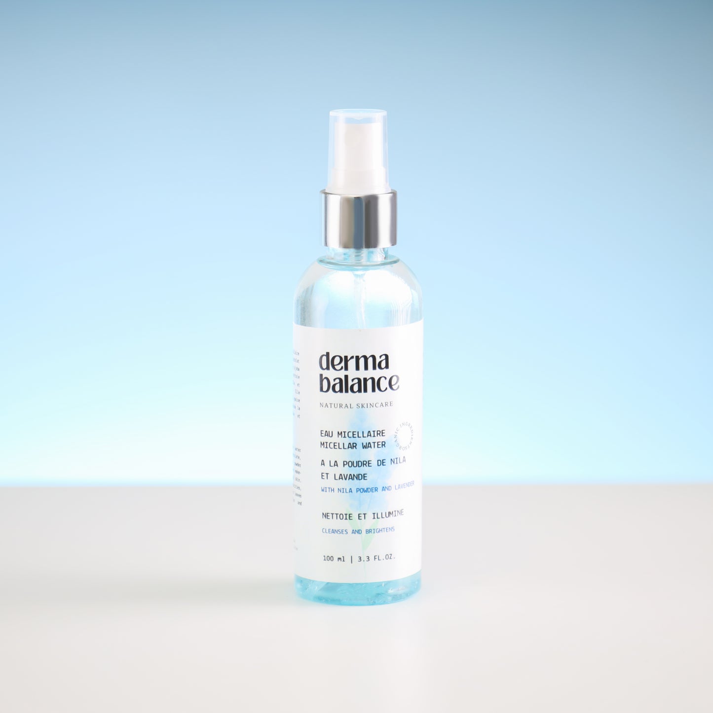Eau Micellaire Biphasique à la Lavande et Poudre de Nila et Huile de Jojoba