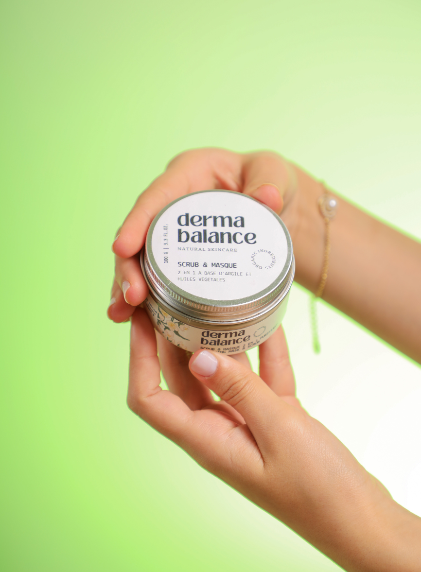 Scrub Purifiant au Jasmin, Niacinamide, Acide Salicylique et Thé Vert