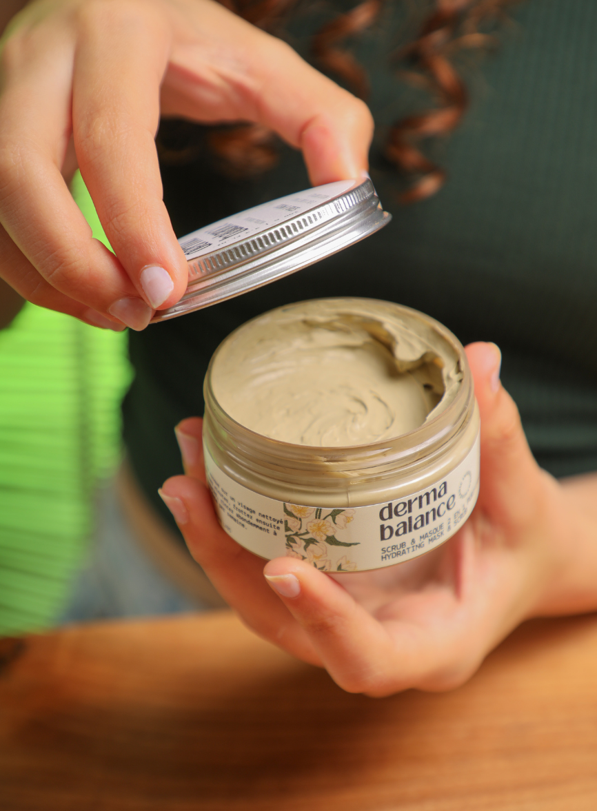 Scrub Purifiant au Jasmin, Niacinamide, Acide Salicylique et Thé Vert