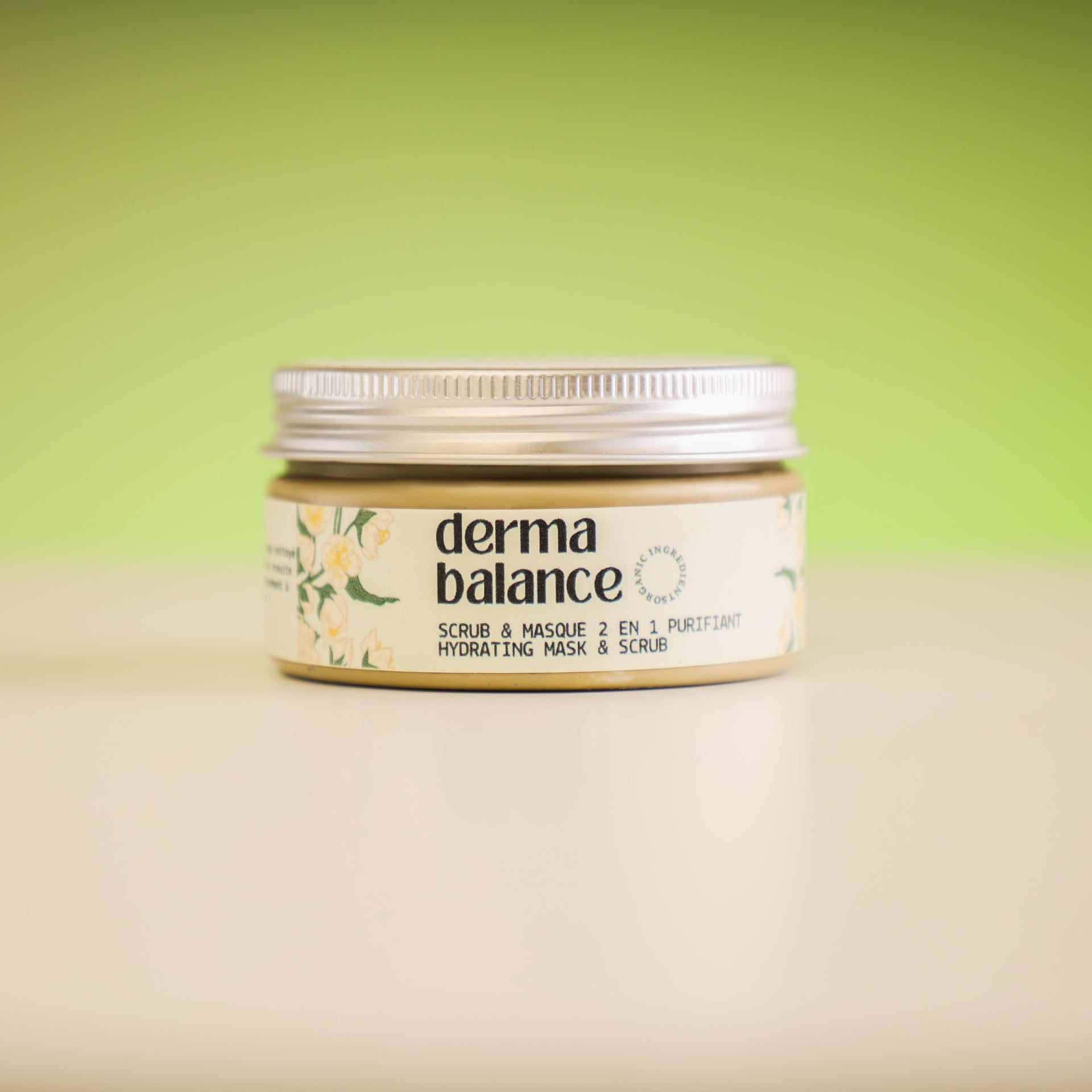 Scrub Purifiant au Jasmin, Niacinamide, Acide Salicylique et Thé Vert